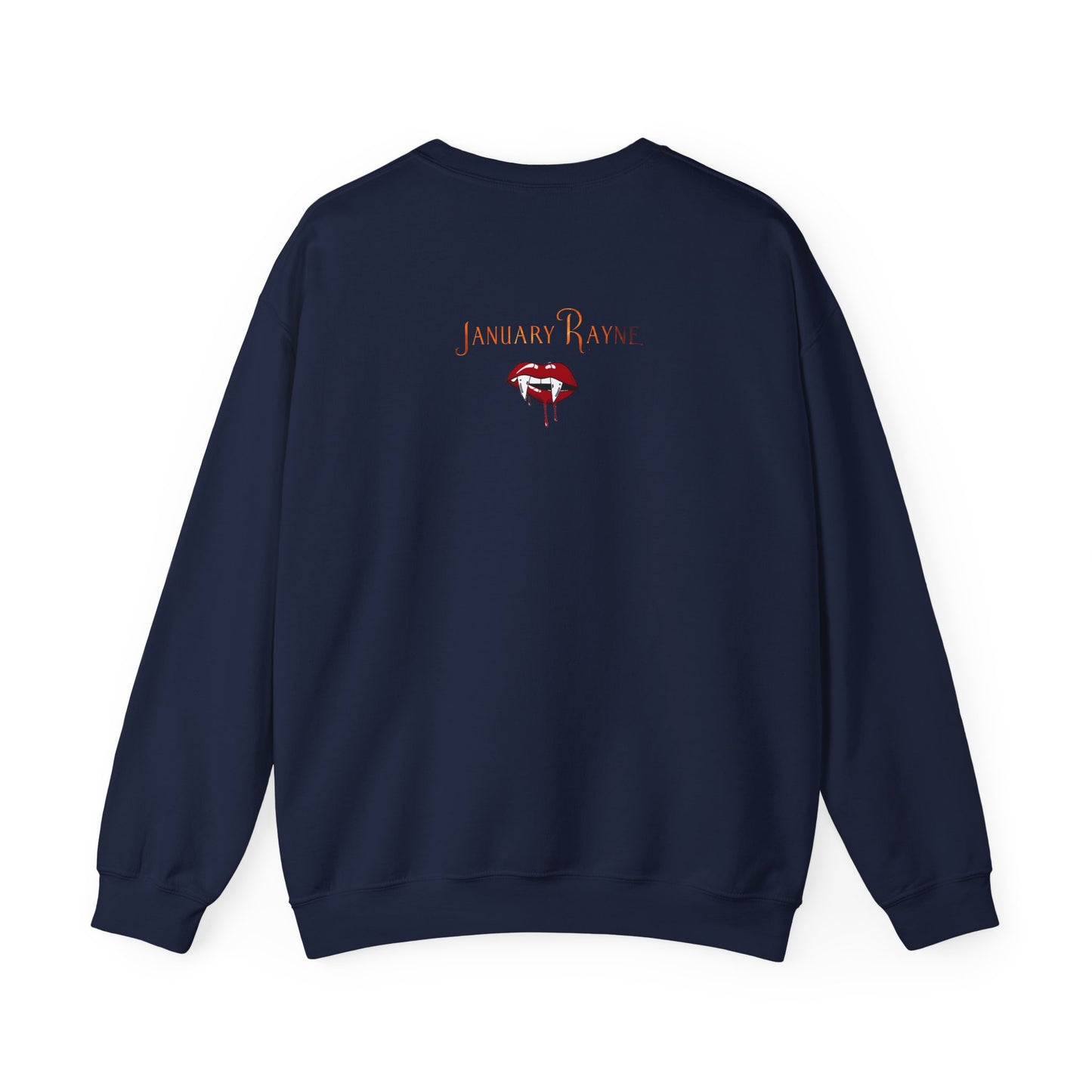 January Quote Lazy Unisex Heavy Blend™ Crewneck Sweatshirt