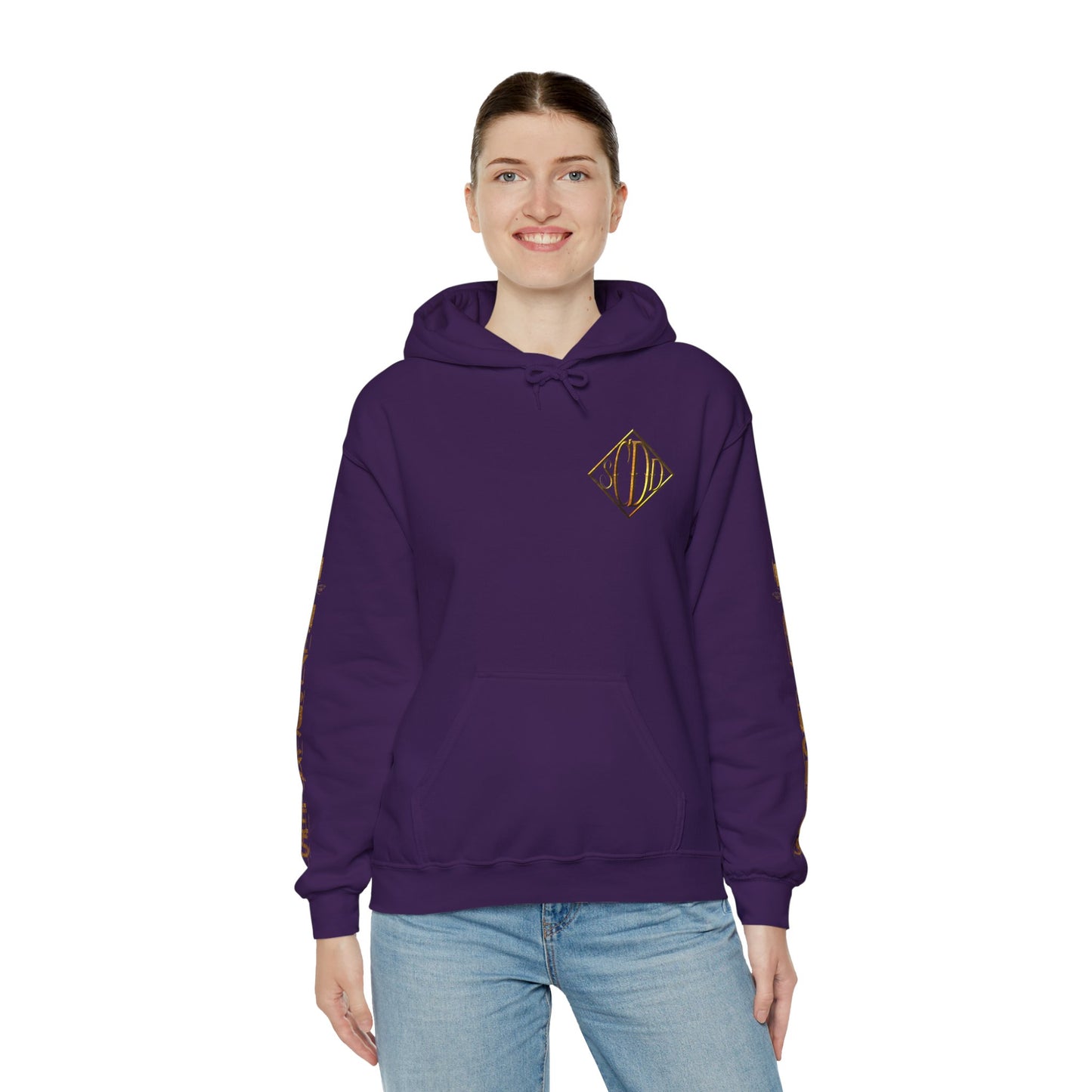 I love you with all my insides Unisex Heavy Blend™ Hooded Sweatshirt