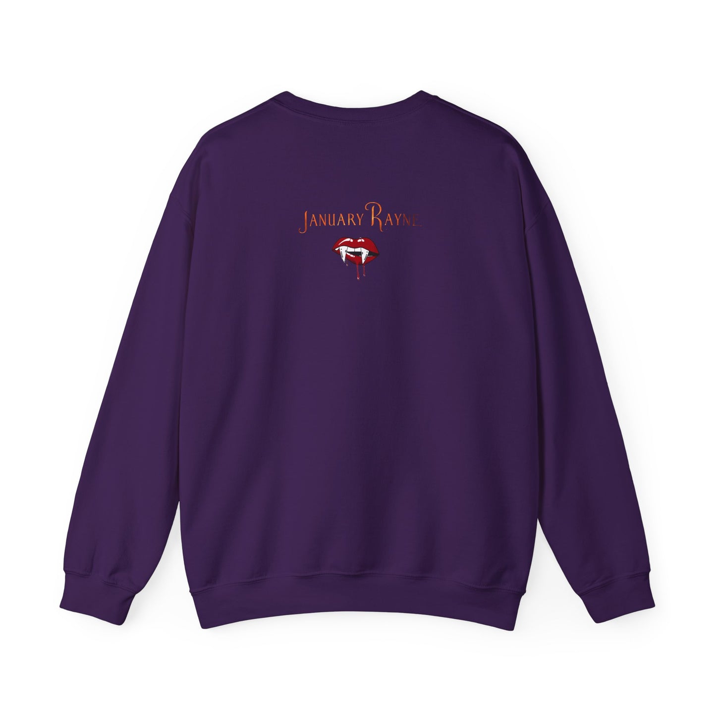 January Quote Lazy Unisex Heavy Blend™ Crewneck Sweatshirt