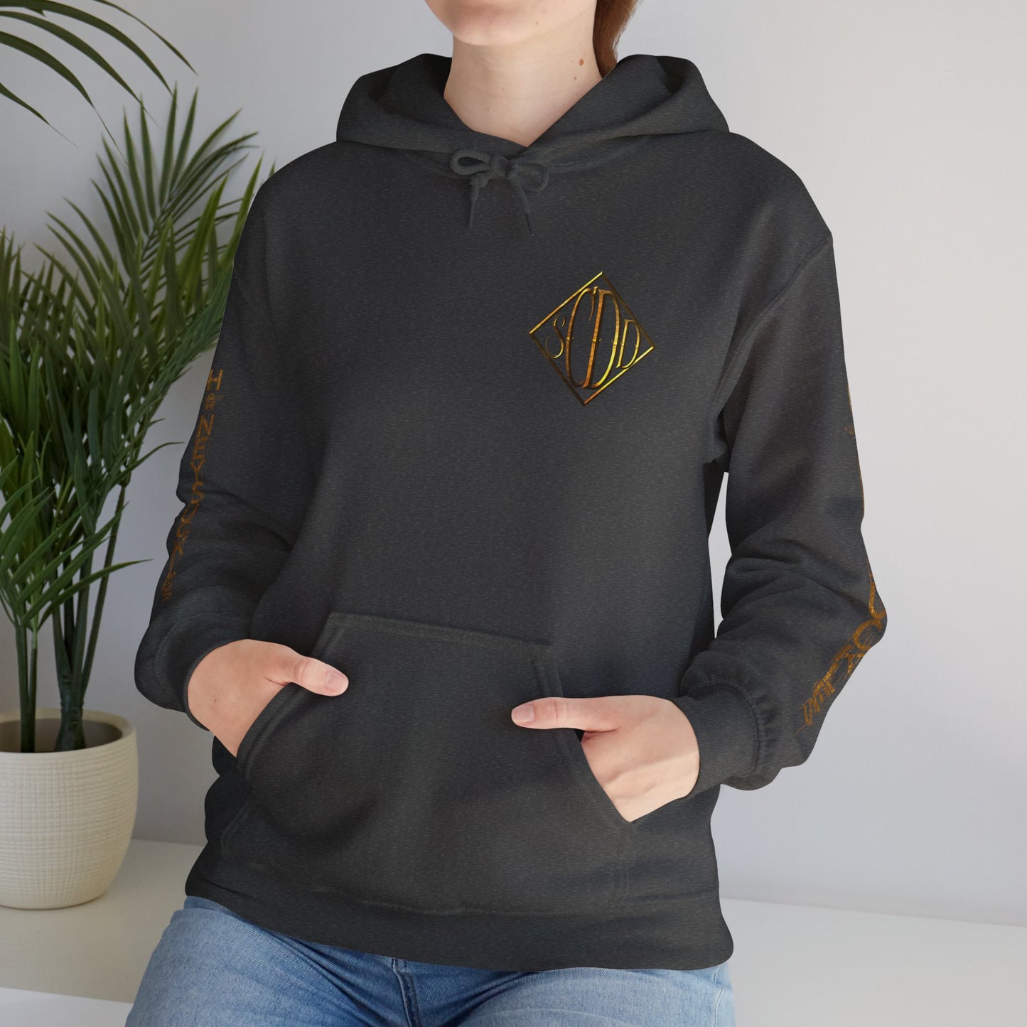 I love you with all my insides Unisex Heavy Blend™ Hooded Sweatshirt