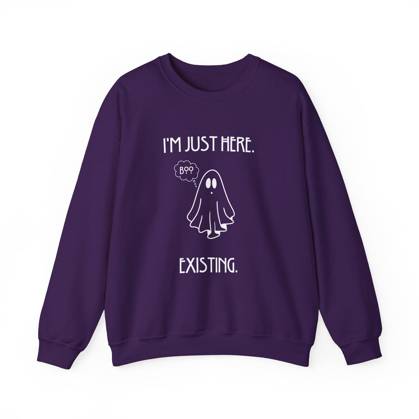 January Quote Lazy Unisex Heavy Blend™ Crewneck Sweatshirt