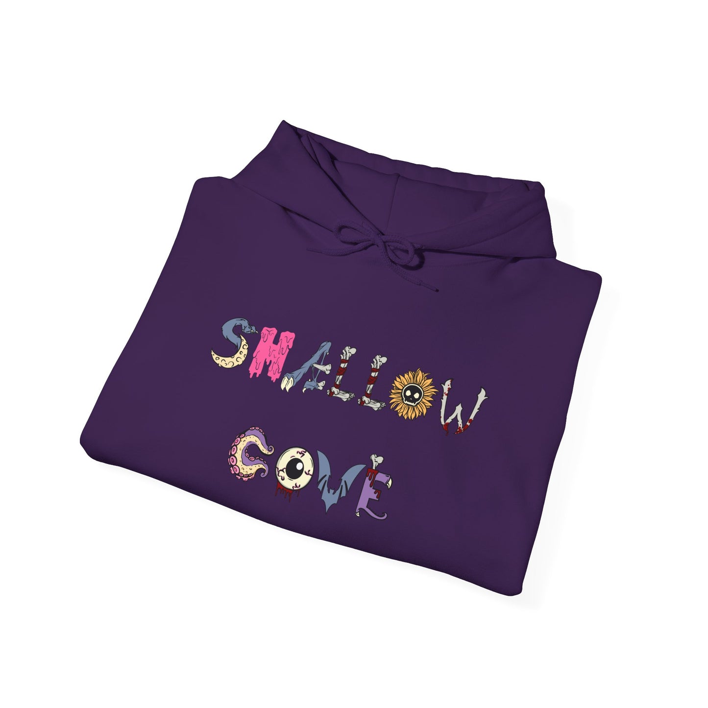 Shallow Cove with white lettering Unisex Heavy Blend™ Hooded Sweatshirt