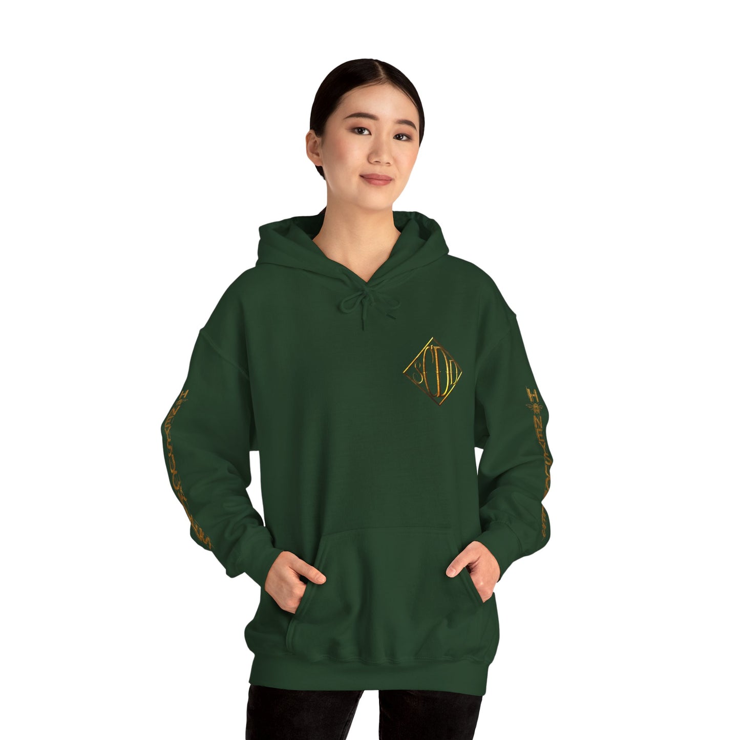 I love you with all my insides Unisex Heavy Blend™ Hooded Sweatshirt