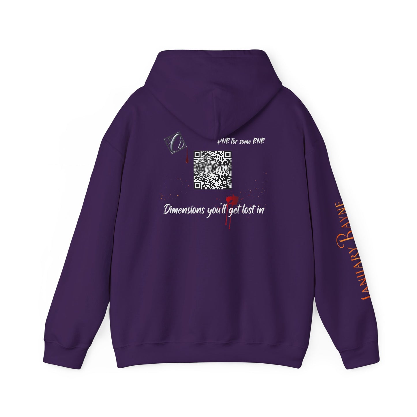 Shallow Cove with white lettering Unisex Heavy Blend™ Hooded Sweatshirt
