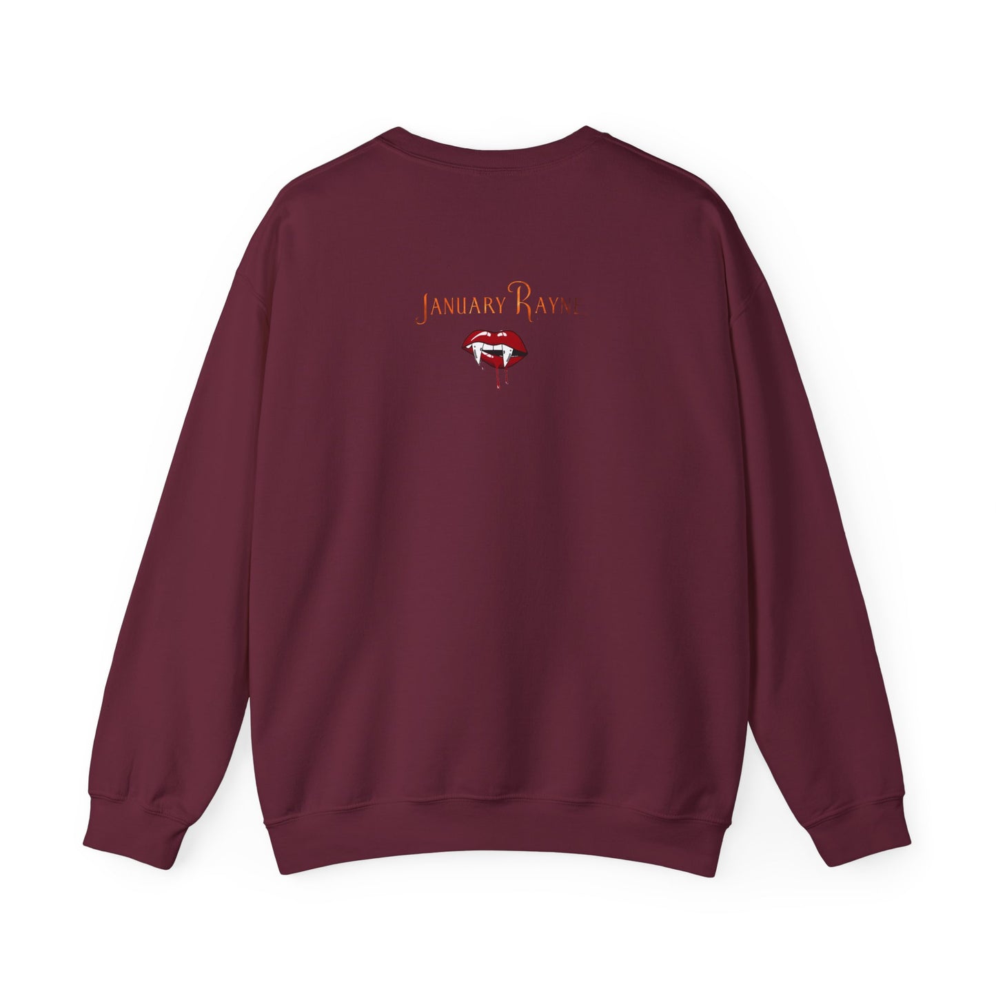 January Quote Lazy Unisex Heavy Blend™ Crewneck Sweatshirt