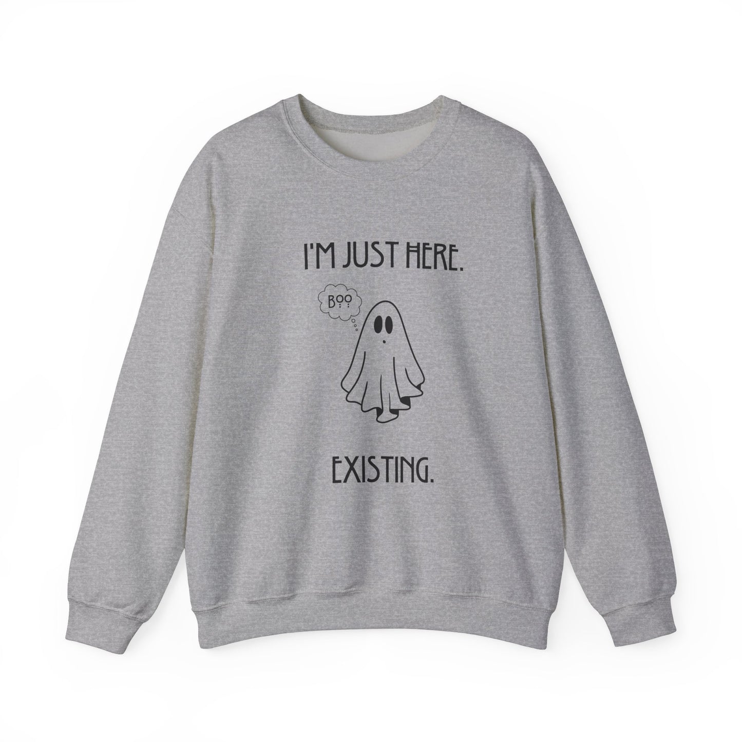 January Quote Lazy Unisex Heavy Blend™ Crewneck Sweatshirt
