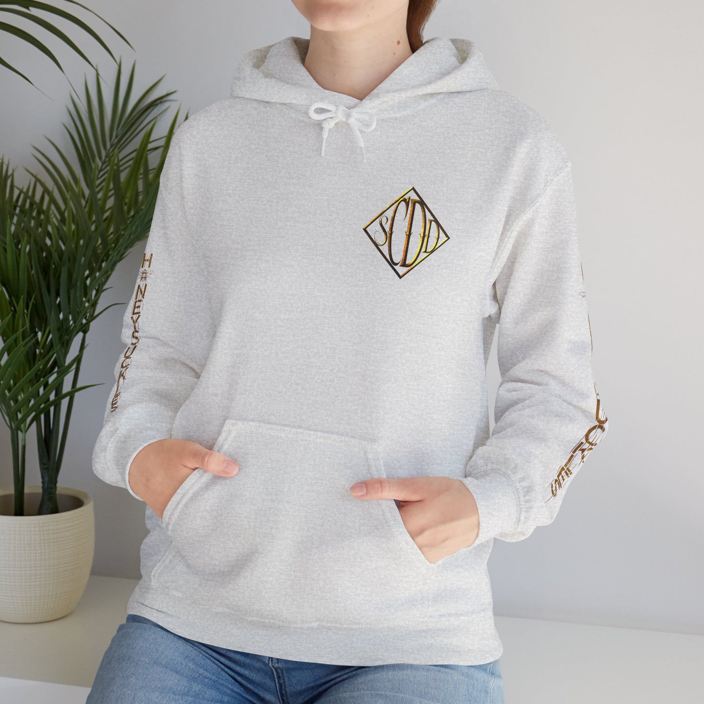 I love you with all my insides Unisex Heavy Blend™ Hooded Sweatshirt