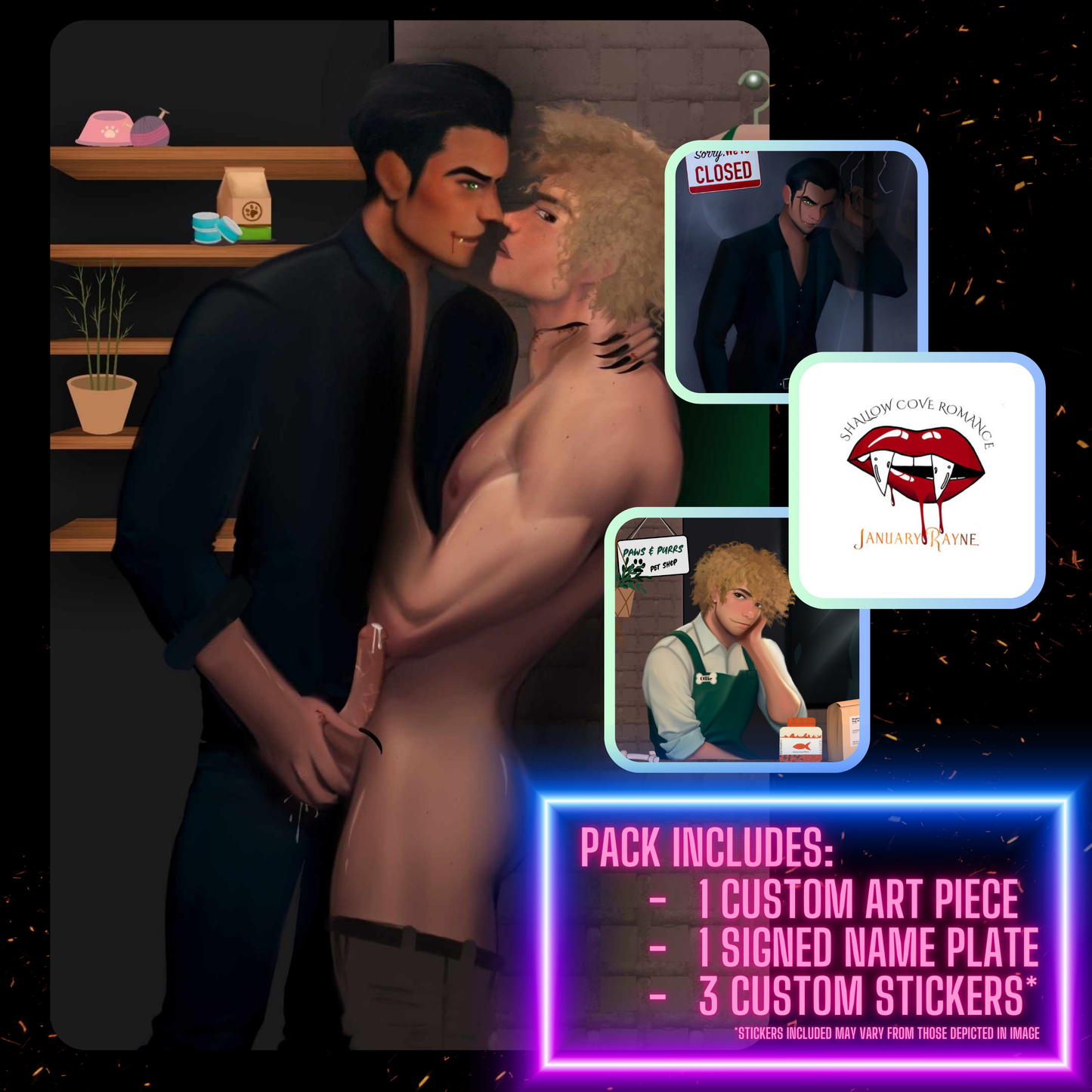 Gluttony Art/Sticker Pack