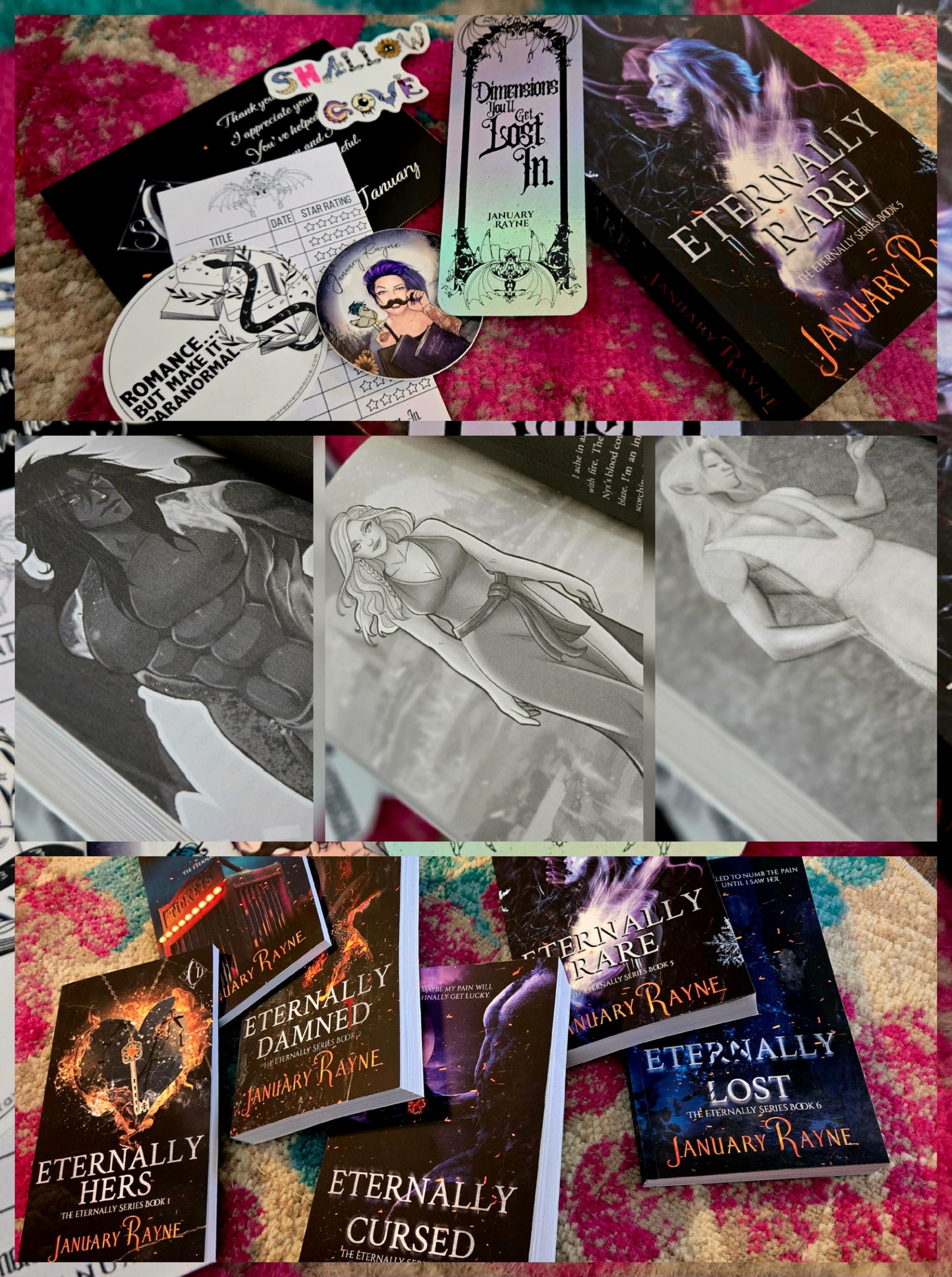 Signed Paperback of Eternally Rare