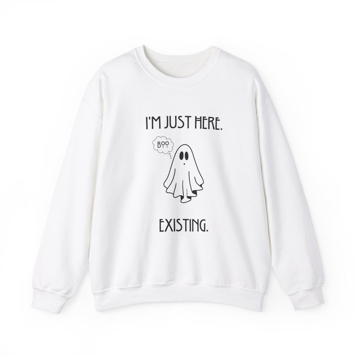 January Quote Lazy Unisex Heavy Blend™ Crewneck Sweatshirt