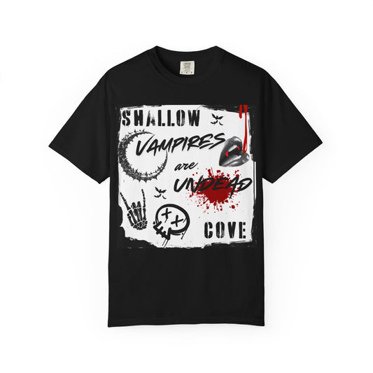 Punk Shallow Cove Unisex Garment-Dyed T-shirt