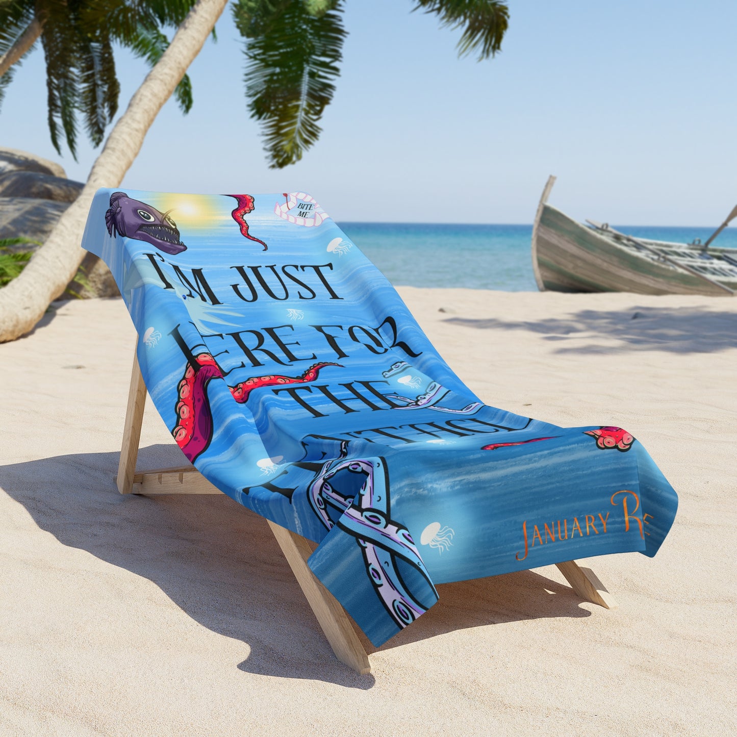 Tentacle Beach Towel