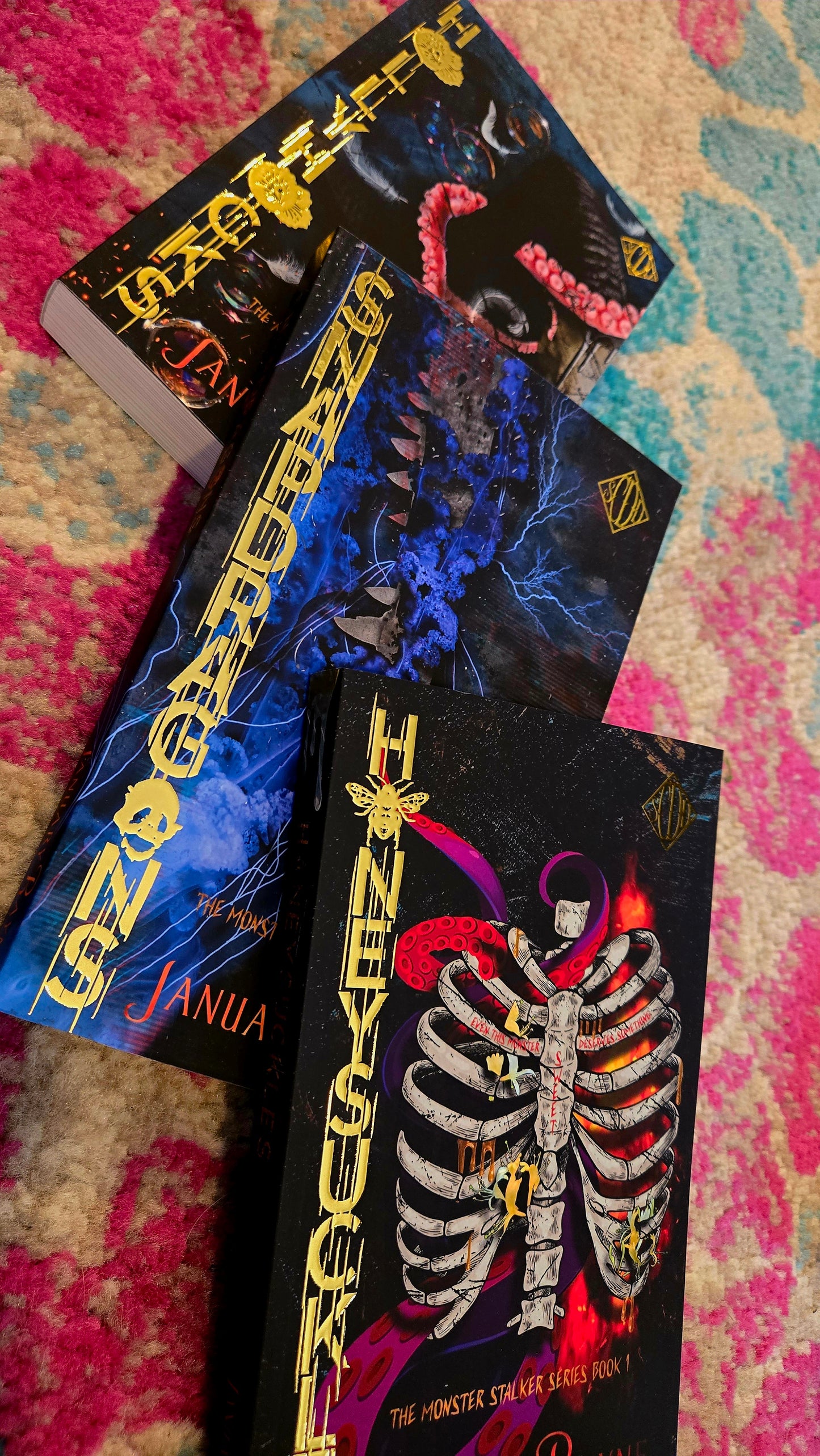 Special Edition Foiled Honeysuckles Paperback - Signed by January Rayne