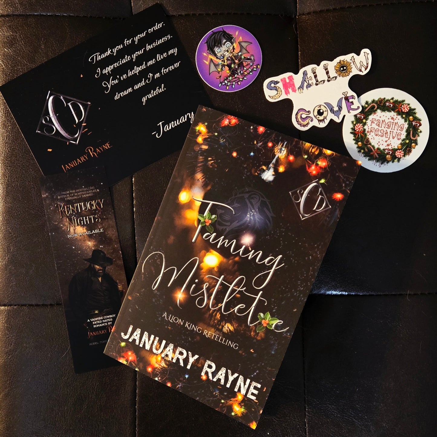 Signed Paperback of Taming Mistletoe: A Childhood Best-Friends to Lovers Romance