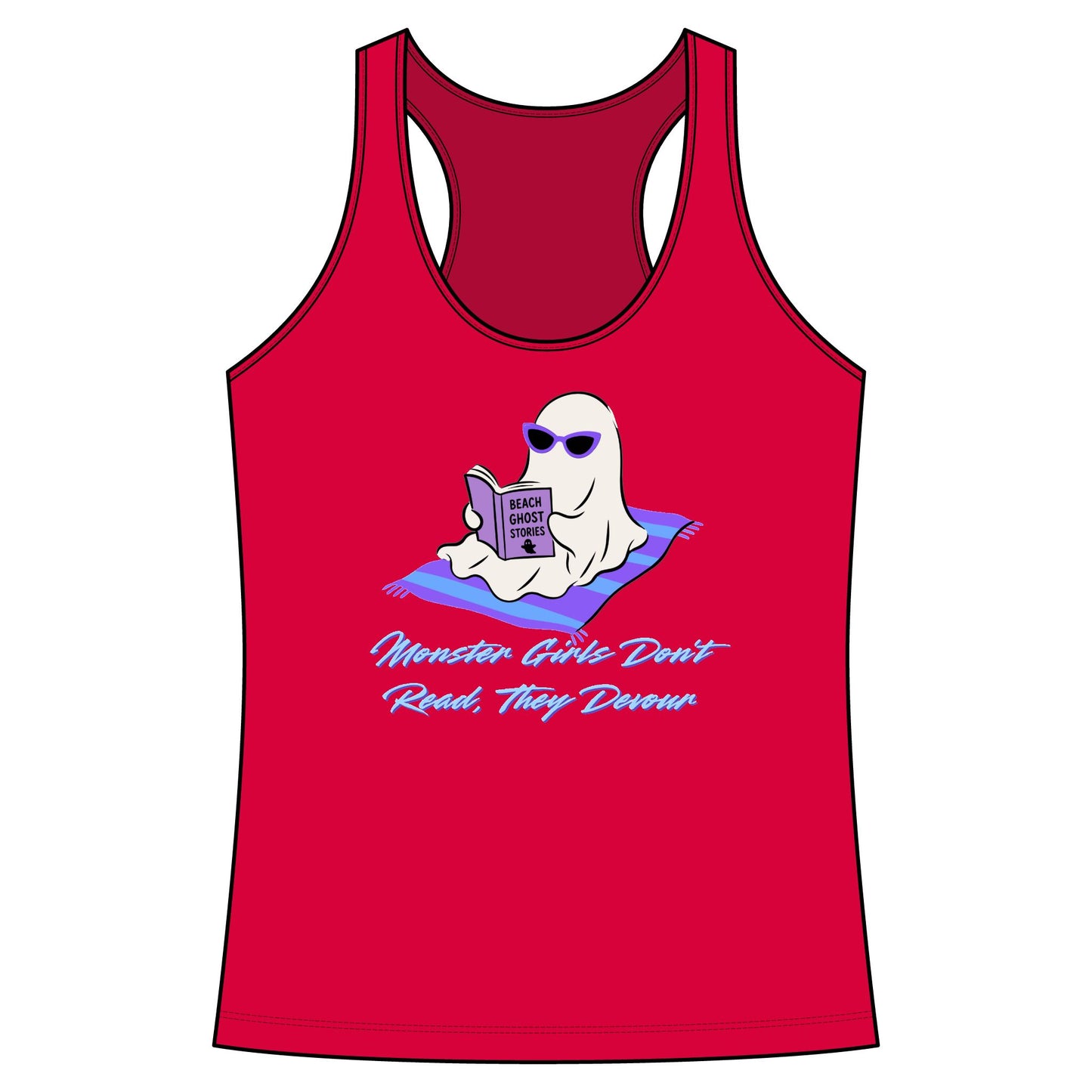 Women's Monster Girls Devour Racerback Tank