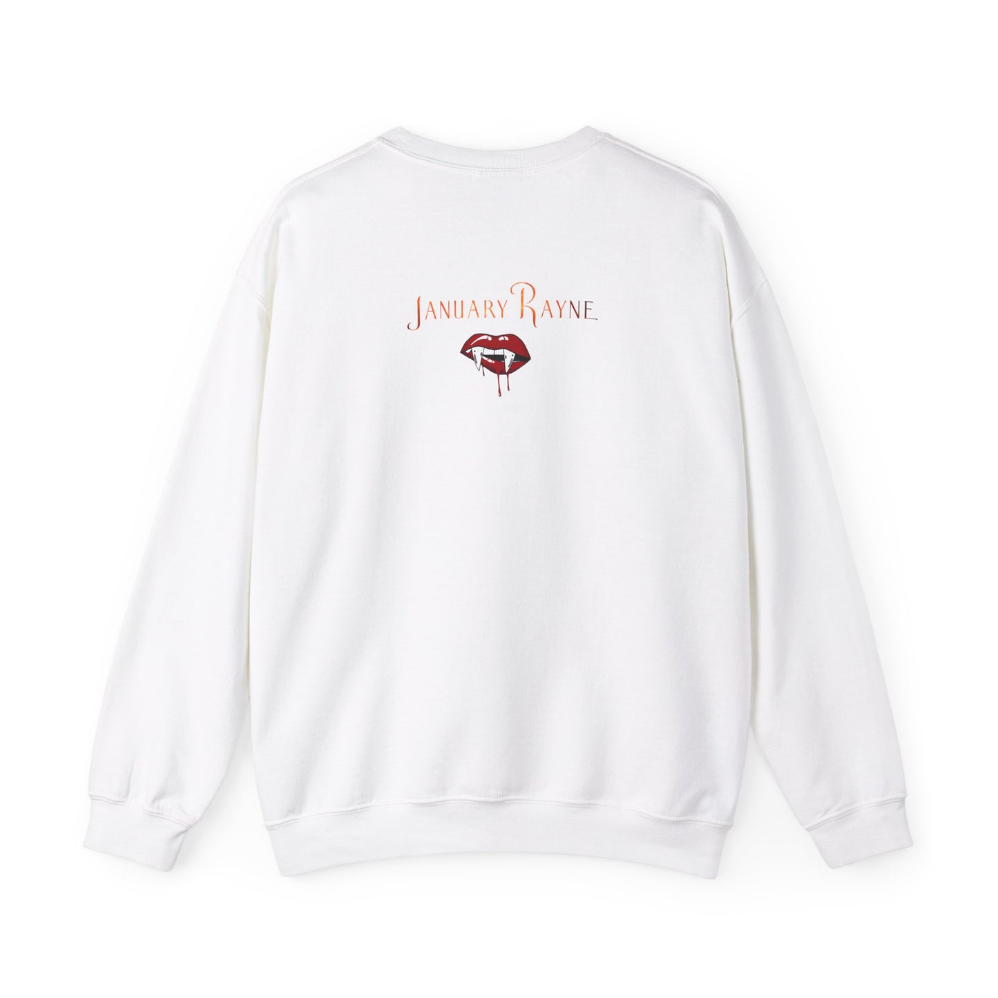 January Quote Lazy Unisex Heavy Blend™ Crewneck Sweatshirt