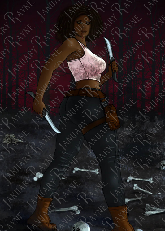 Eternally Lost Art Print - Elouise