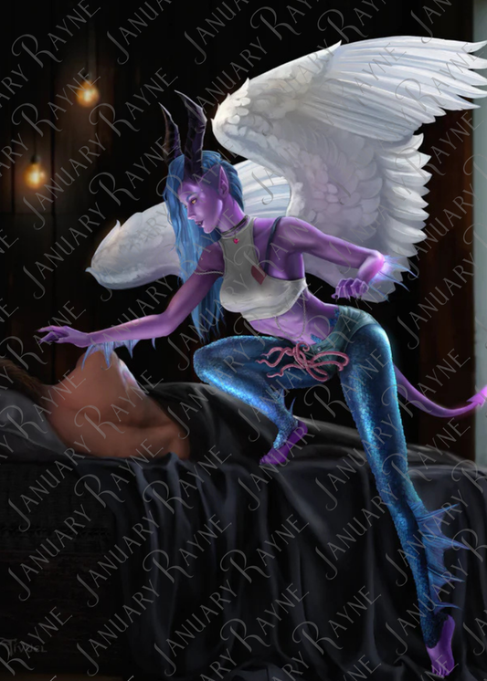 Hollyhocks Art Print - Holly Over Fitz