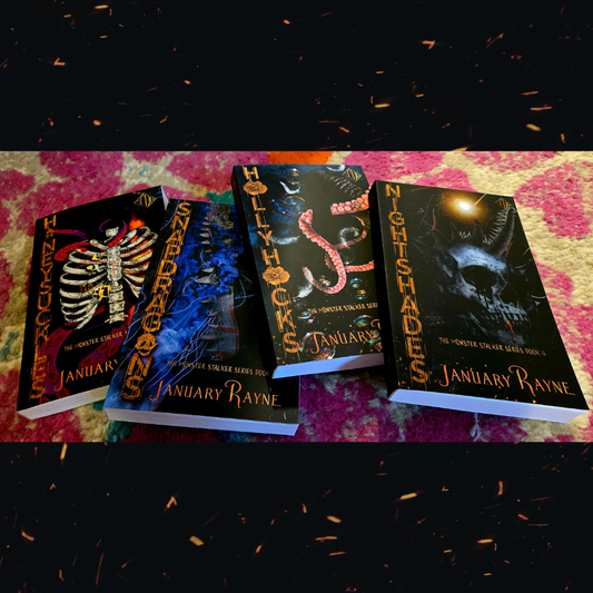The Monster Stalker Series Bundle (Books 1-4) - Each Signed by January Rayne