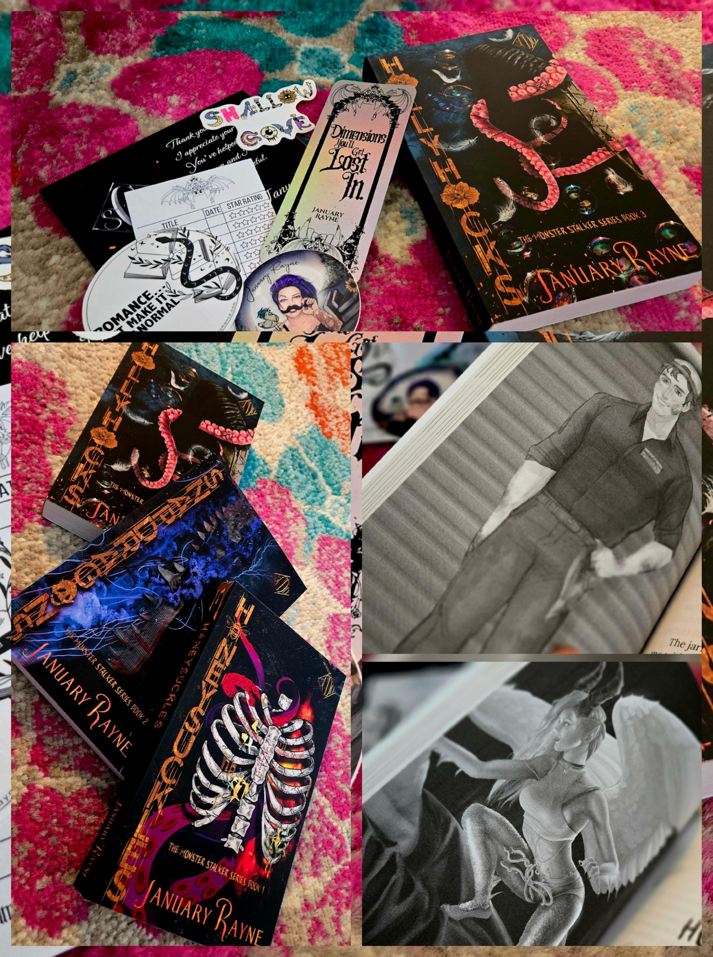 Signed Paperback of Hollyhocks